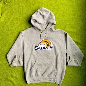 🦬Buffalo Sabres Slug Logo Hooded Sweatshirt🦬